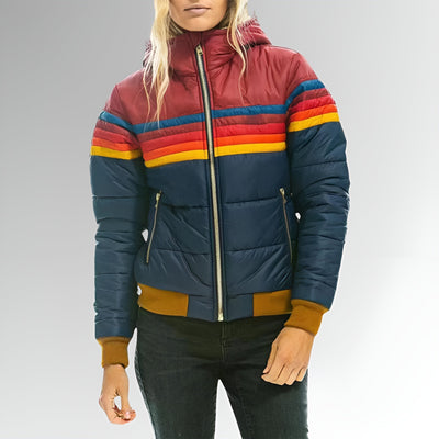 Lila | Rainbow Stripe Jacket