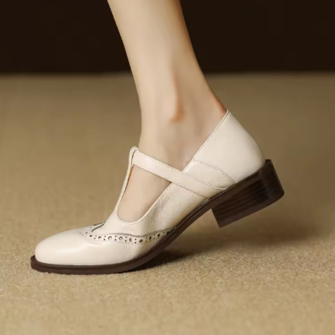Lily | Chic T-Bar Shoes