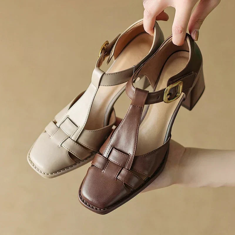 Samantha | Stylish Block Heel Sandals