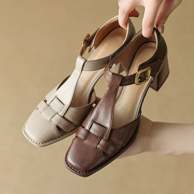 Samantha | Stylish Block Heel Sandals