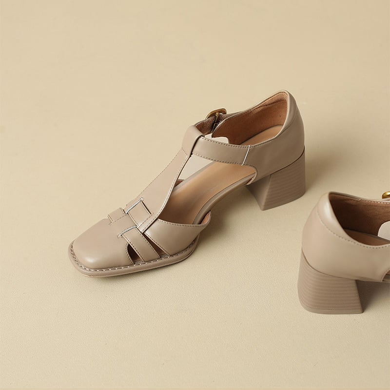 Samantha | Stylish Block Heel Sandals