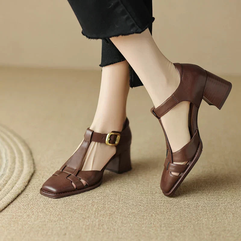 Samantha | Stylish Block Heel Sandals