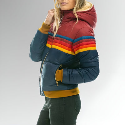 Lila | Rainbow Stripe Jacket