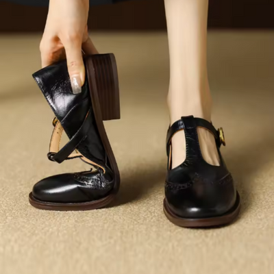 Lily | Chic T-Bar Shoes
