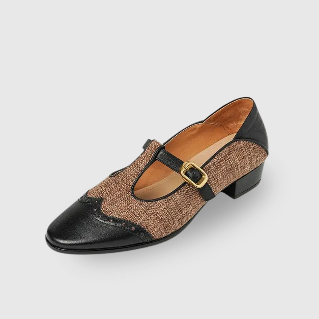 Megan | Classic T-Strap Shoes