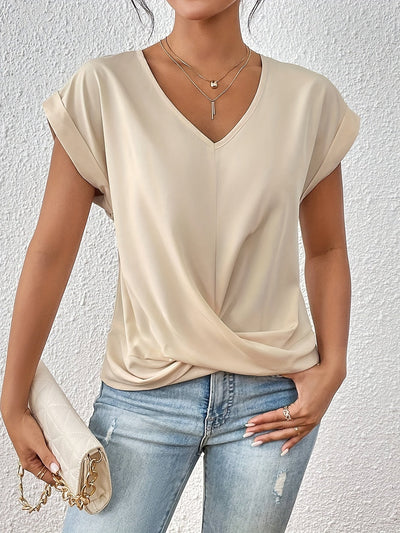 Lila | Twist Front Top