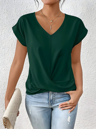 Lila | Twist Front Top