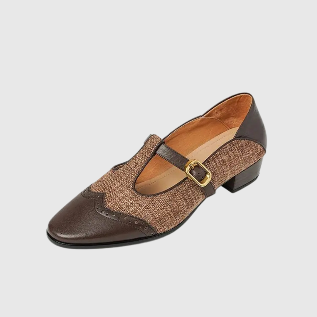 Megan | Classic T-Strap Shoes