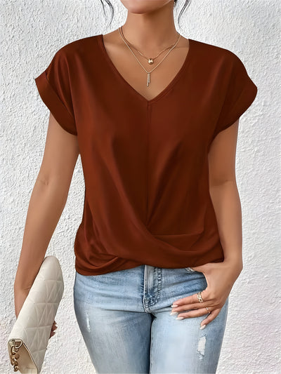 Lila | Twist Front Top