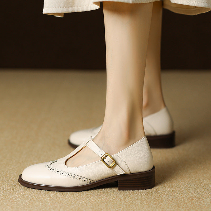 Lily | Chic T-Bar Shoes
