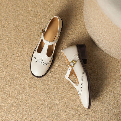 Lily | Chic T-Bar Shoes