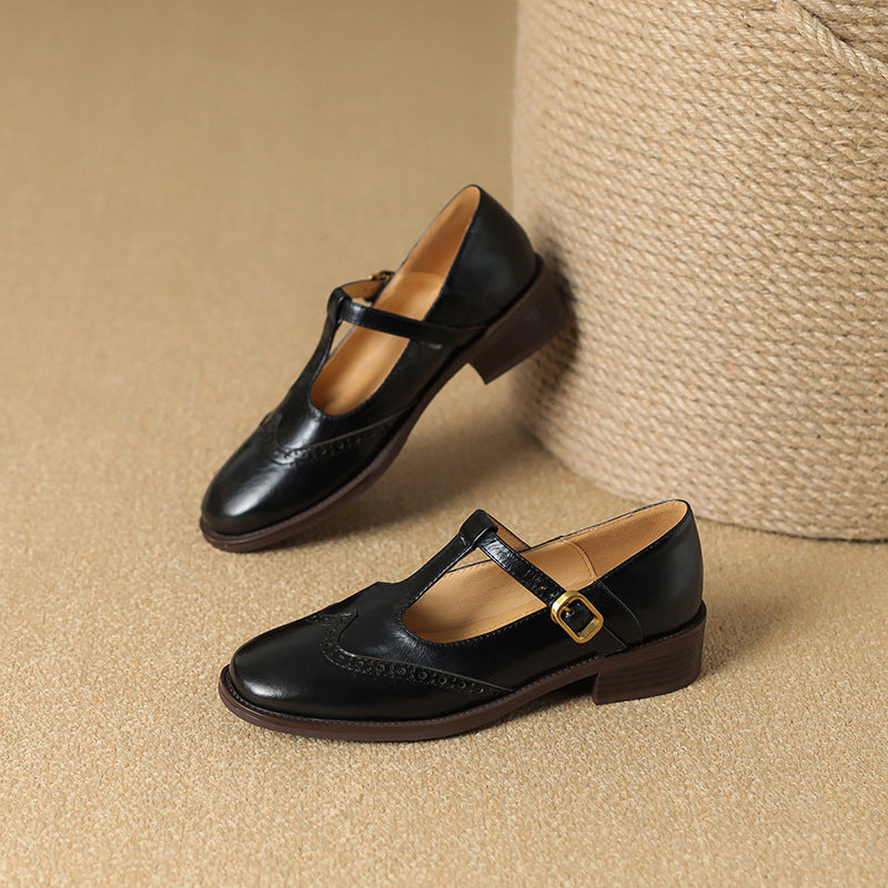 Lily | Chic T-Bar Shoes