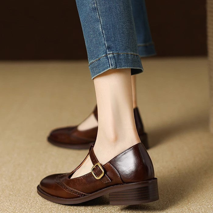 Lily | Chic T-Bar Shoes