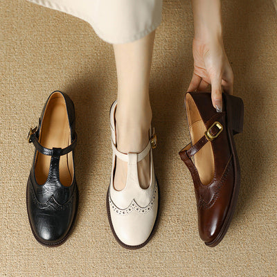 Lily | Chic T-Bar Shoes