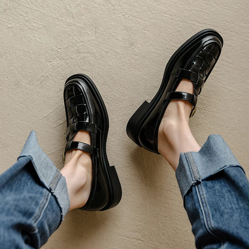 Ella | Comfortable Woven Flats