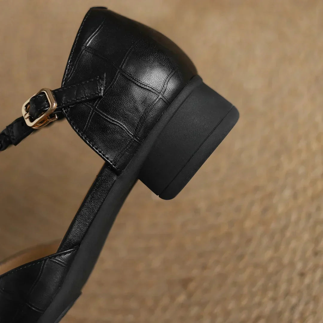 Emily | Elegant T-Strap Shoes
