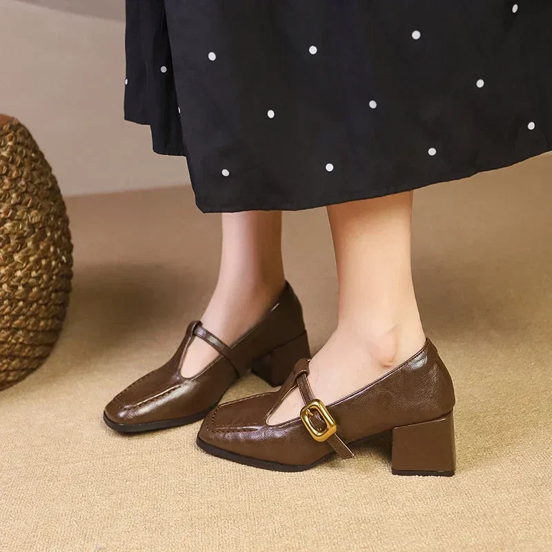 Sophie | Vintage Block Heels