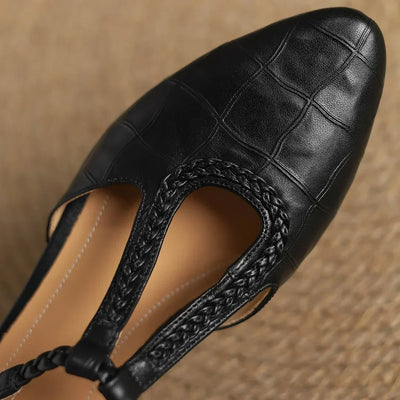 Emily | Elegant T-Strap Shoes