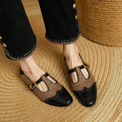 Megan | Classic T-Strap Shoes