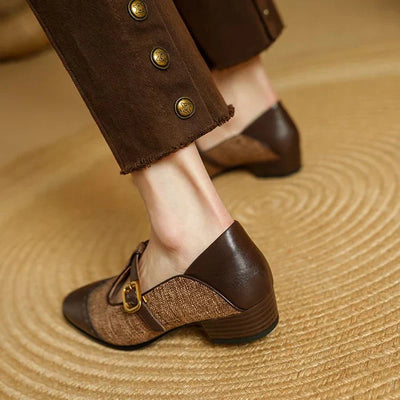 Megan | Classic T-Strap Shoes
