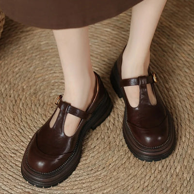 Maya | Vintage T-bar Shoes