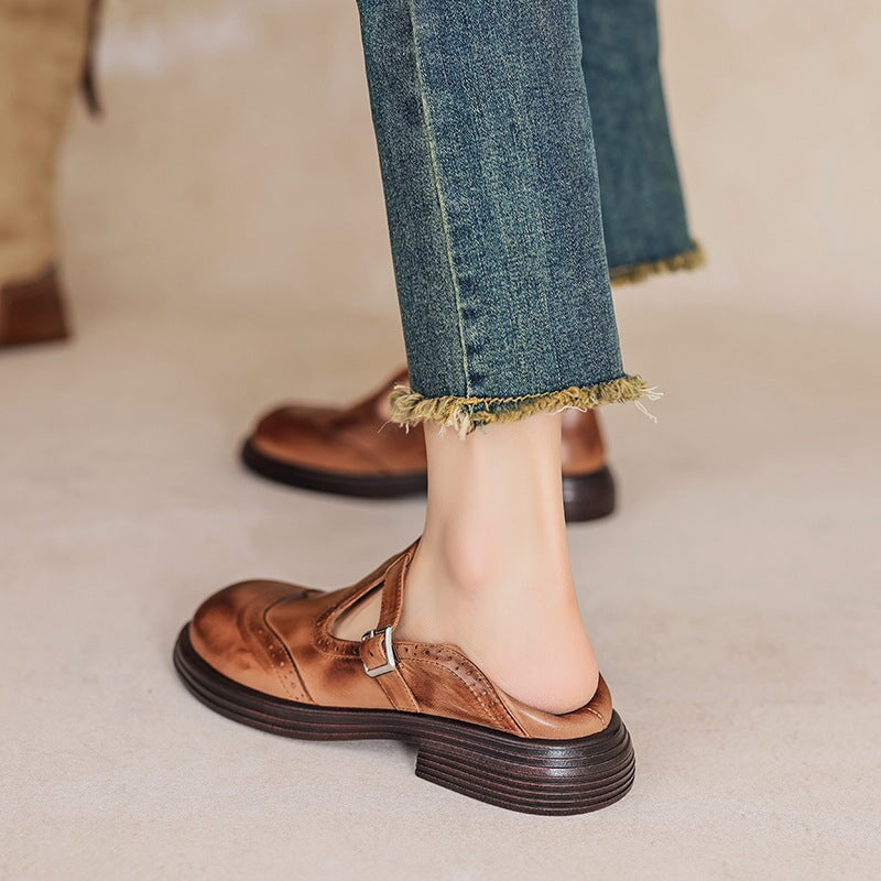 Sophie | Elegant Leather Flats