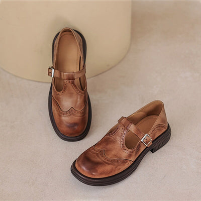 Sophie | Elegant Leather Flats