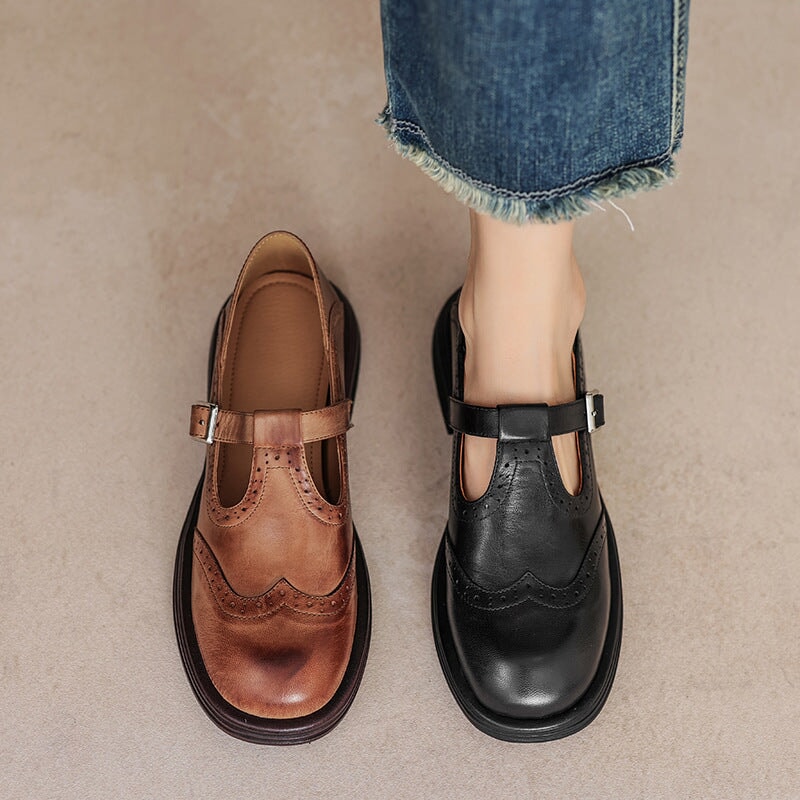Sophie | Elegant Leather Flats